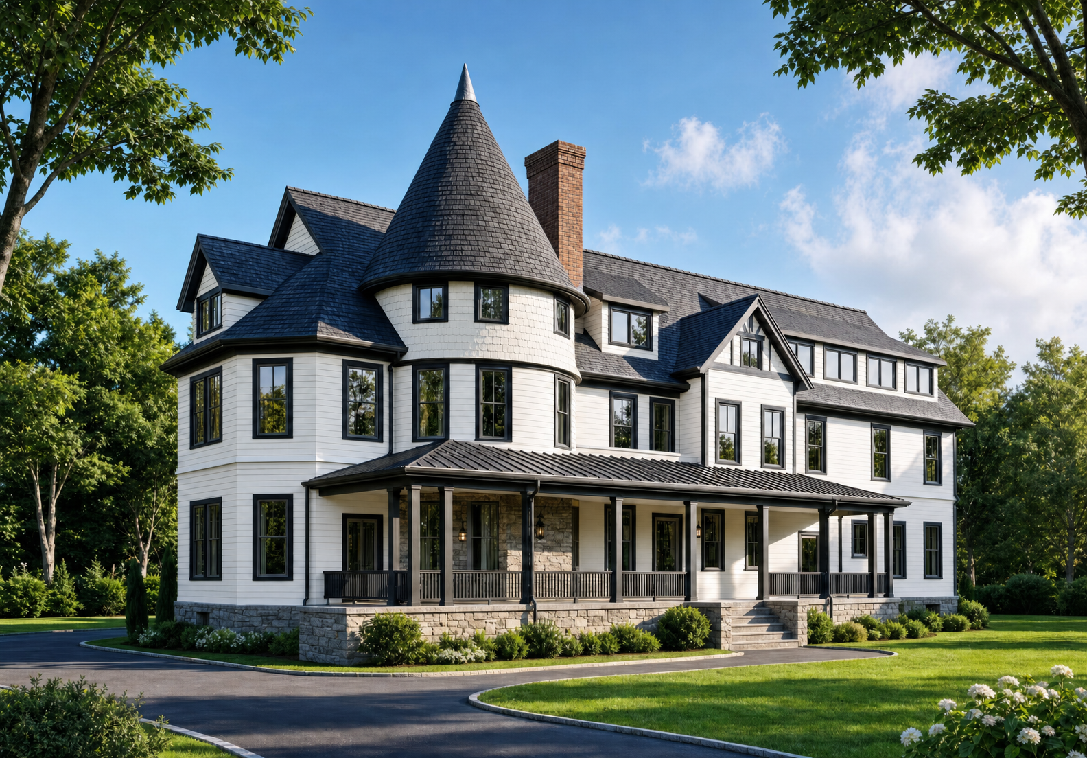 Warner Mansion at Warner Circle Park, Kensington, Maryland